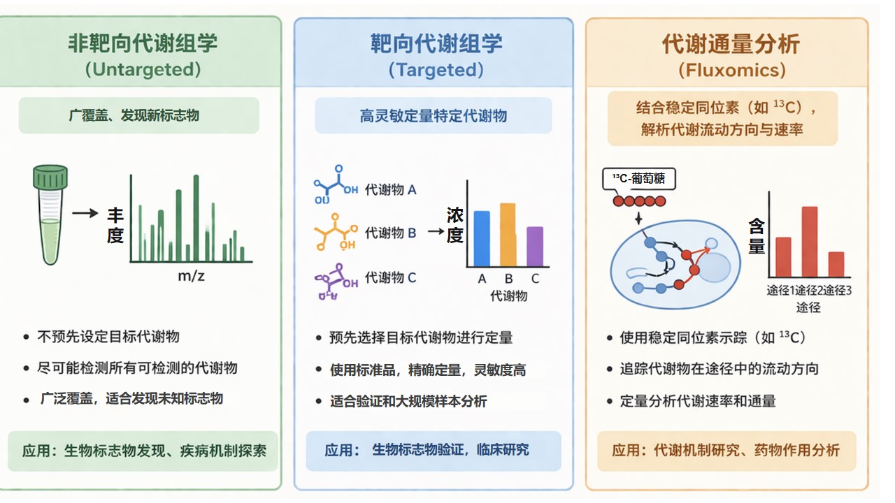 代谢组学的应用及分析